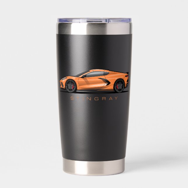 Wasserflasche Thermobecher (Vorderseite)