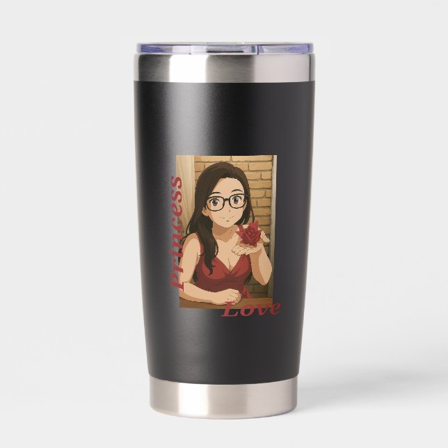 Wasserflasche Thermobecher (Vorderseite)