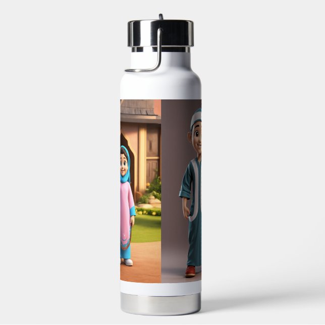 Wasserflasche Trinkflasche (rechts)