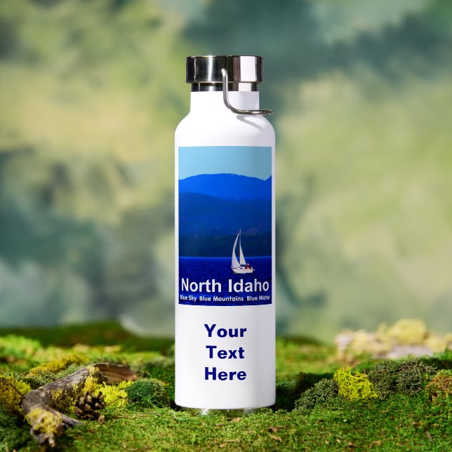Wasserflasche Trinkflasche (Außenbereich (gedreht))