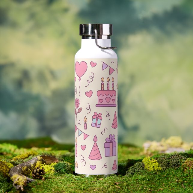 Wasserflasche Trinkflasche (Außenbereich (gedreht))