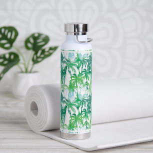 Wasserflasche Tropenpalmen Trinkflasche