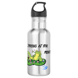 Wasserflasche Valentinstag Sonnige Liebe Kiss Frog