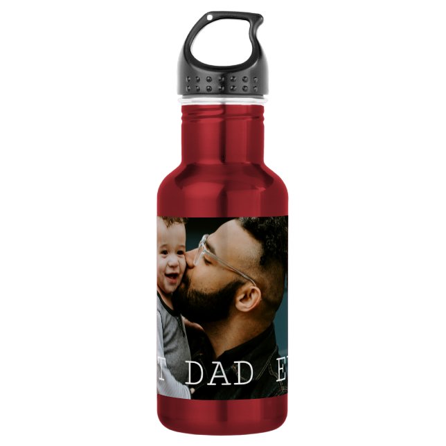 Wasserflasche Vatertag 530 ml (Vorderseite)