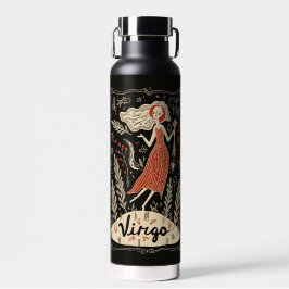 Wasserflasche Virgo Celestie Zodiac Art Trinkflasche