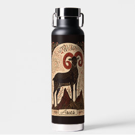 Wasserflaschen Aries Celestie Zodiac Art Trinkflasche