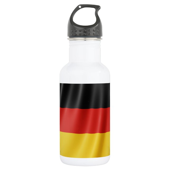 Wasserflaschen aus individuelle Name der deutschen Trinkflasche (Vorderseite)