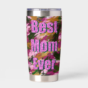 Wasserflaschen Beste Mutter aller Zeiten mit Camou Thermobecher