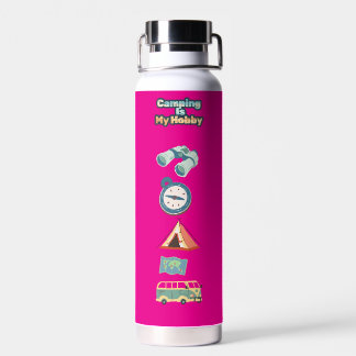 Wasserflaschen-Camping ist mein Hobby Trinkflasche
