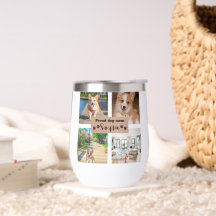 Wasserflaschen-Stil: Stemless Wine Tumbler,