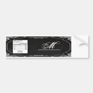 Wasserflaschenetikett Moderne Tafel Kreidetafel Vi Autoaufkleber