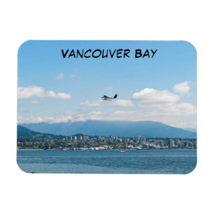 Wasserflugzeug-Start über die Bucht von Vancouver Magnet