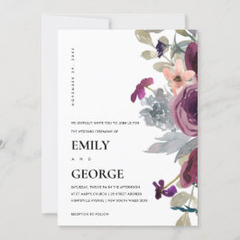 WASSERFLUSSBREITE LILA FLASCHENWASSERFARBE DANKESKARTE