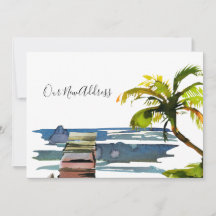 Wasserfront Dock Palm Tree Neue Adresse