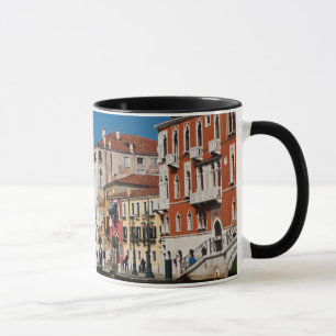 Wasserfront entlang des Grand Canal in Venedig Tasse