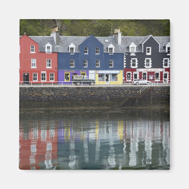 Wasserfront, Tobermory, Insel Mull, Schottland, Magnet (Vorne)