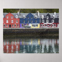 Wasserfront, Tobermory, Insel Mull, Schottland,