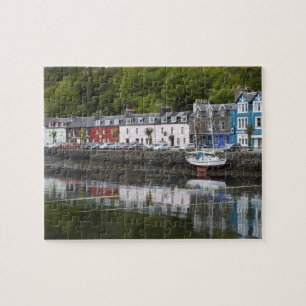 Wasserfront, Tobermory, Isle of Mull, Schottland, Puzzle