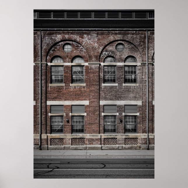 Wassergasreinigungshaus Nr. 3 - Farbversion Poster (Vorne)