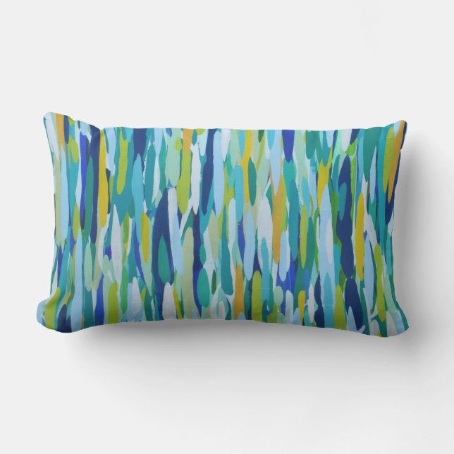 Wassergedeckter Außenbalkenkissen Kissen Für Draußen (Vorderseite)