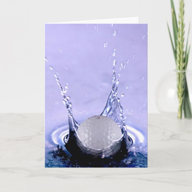 Wassergefahr Karte (Vorderseite)