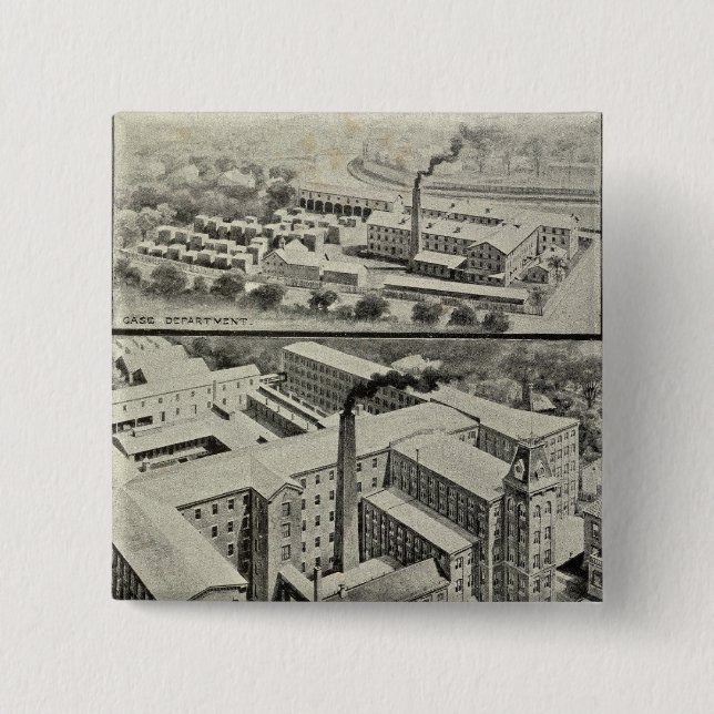 Wassergrabwerk Button (Vorderseite)