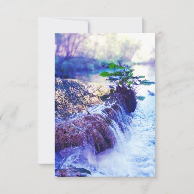 Wasserhahn Einladung (Vorderseite)