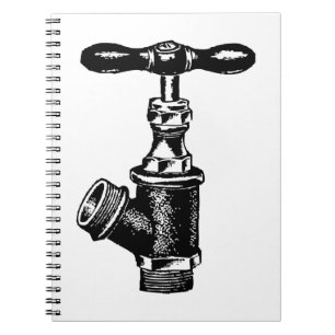 Wasserhahn Notizblock