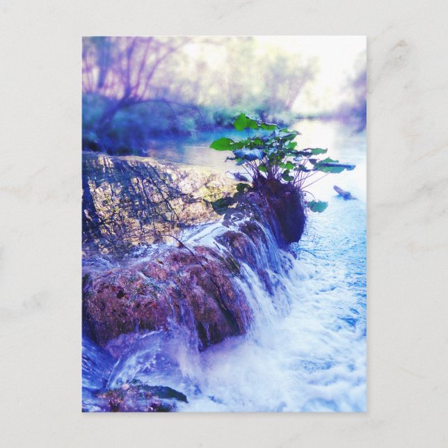 Wasserhahn Postkarte (Vorderseite)