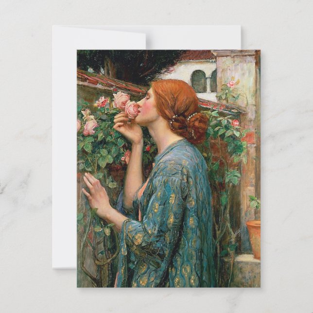 Wasserhaus Das Soul der Einladungen zur Rose (Vorderseite)