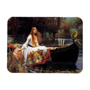 Wasserhaus Die Dame von Shalott Magnet
