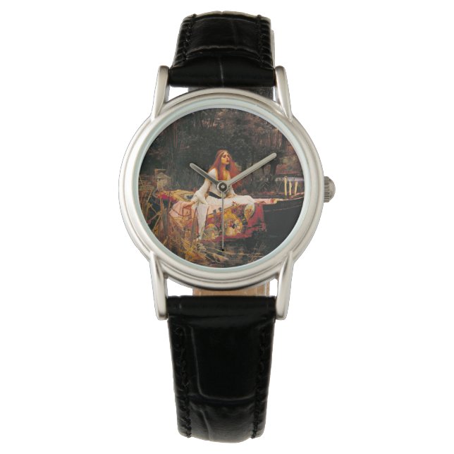Wasserhaus Lady of Shalott Armbanduhr (Vorderseite)