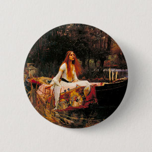 Wasserhaus Lady of Shalott Button