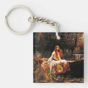 Wasserhaus Lady of Shalott Schlüsselanhänger