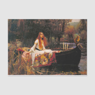 Wasserhaus Lady of Shalott Seidenpapier