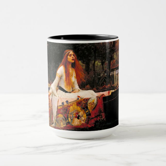 Wasserhaus Lady of Shalott Tasse (Zentrum)