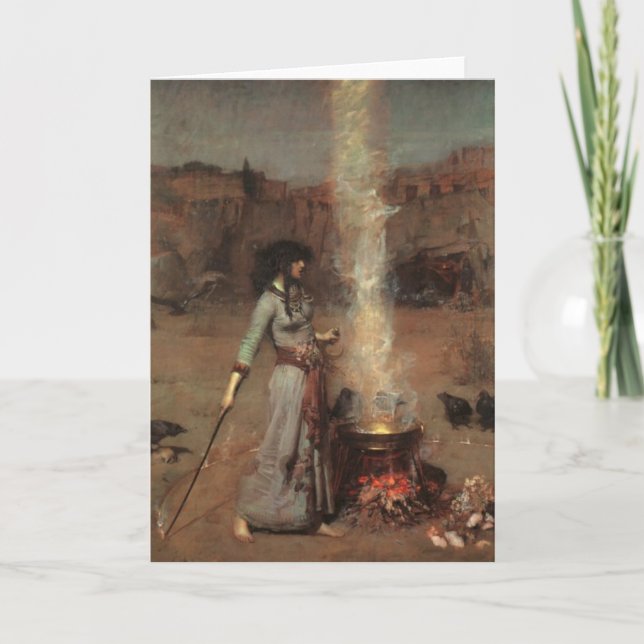 Wasserhaus "Magischer Kreis" Karte (Vorderseite)