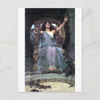 Wasserhaus Offering Cup Ulysses Frau Postkarte