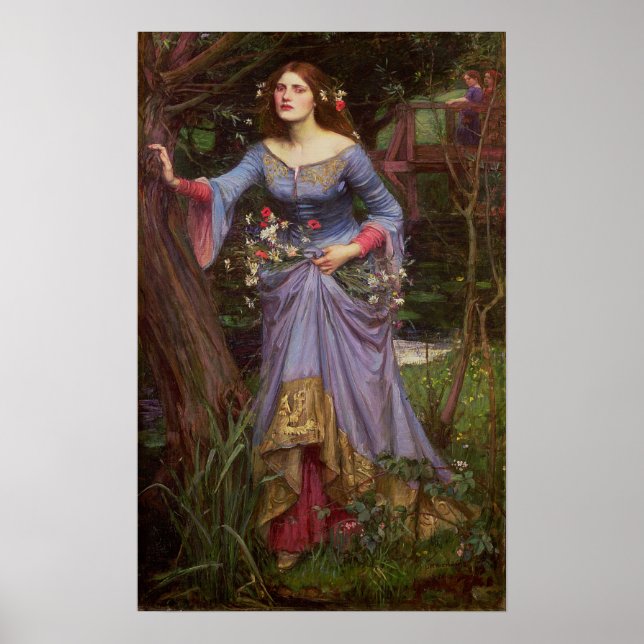 Wasserhaus - Ophelia 1910 Poster (Vorne)
