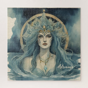 Wasserhexe Meeresgöttin Puzzle
