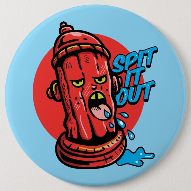 Wasserhydrant  button (Vorderseite)