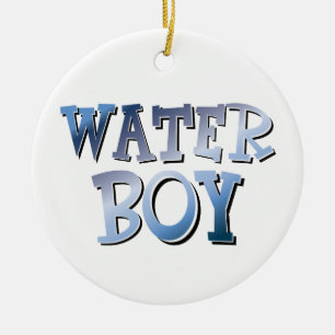 Wasserjunge Keramik Ornament