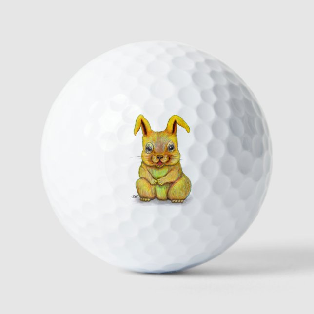 Wasserkaninchen Golfball (Vorderseite)