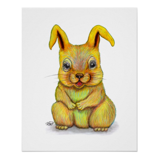 Wasserkaninchen Poster (Vorderseite)