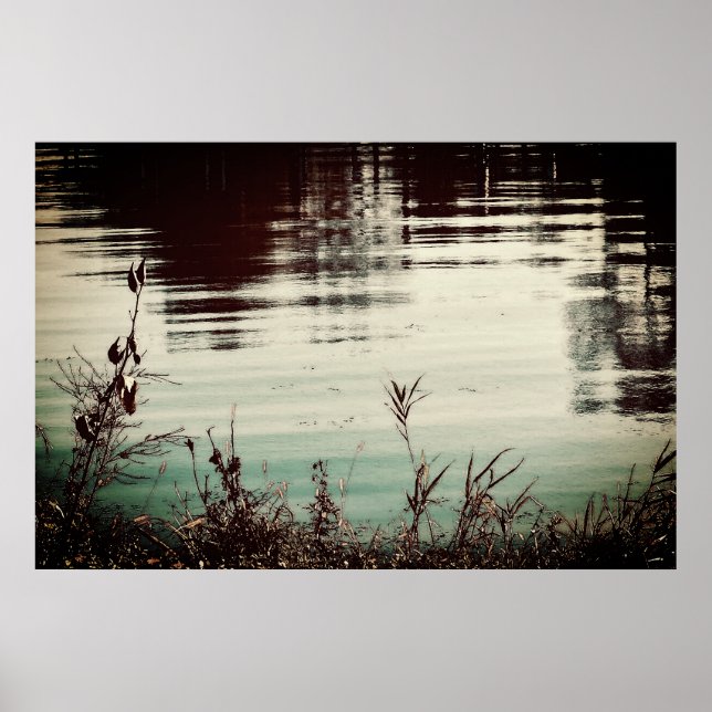 Wasserkante Poster (Vorne)