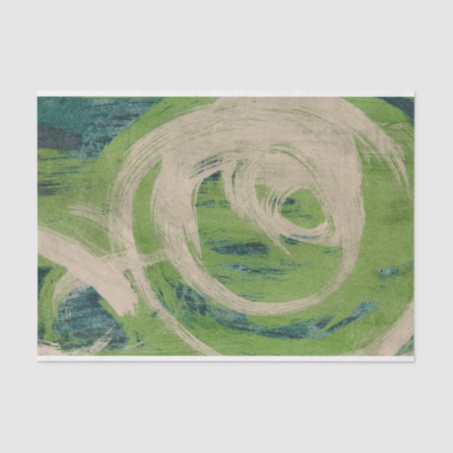 Wasserkante Seidenpapier (Vorderseite)