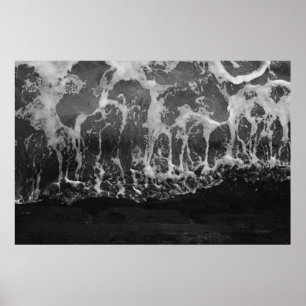 WASSERKÖRPER MIT BUBBELLEN POSTER