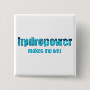 Wasserkraft Nass! Button