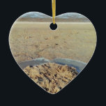 Wasserkreislauf in Sand on Beach, Sommerzeit Keramikornament<br><div class="desc">Wasserkreislauf in Sand on Beach,  Sommerzeit,  können Sie Ihren Text oder Ihre Monogramm hinzufügen</div>