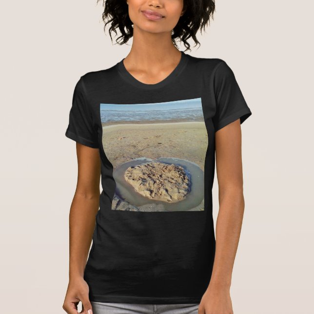 Wasserkreislauf in Sand on Beach, Sommerzeit T-Shirt (Vorderseite)
